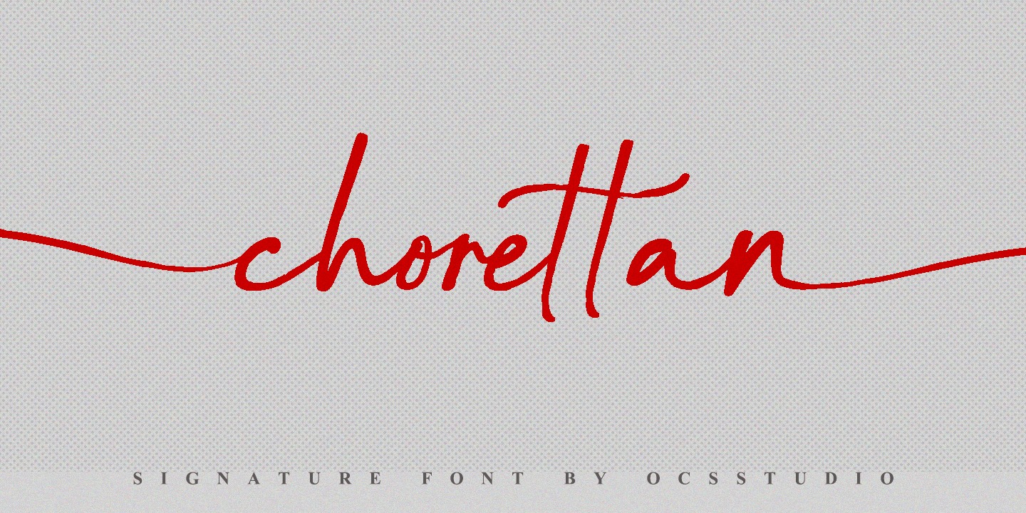 Font Chorettan
